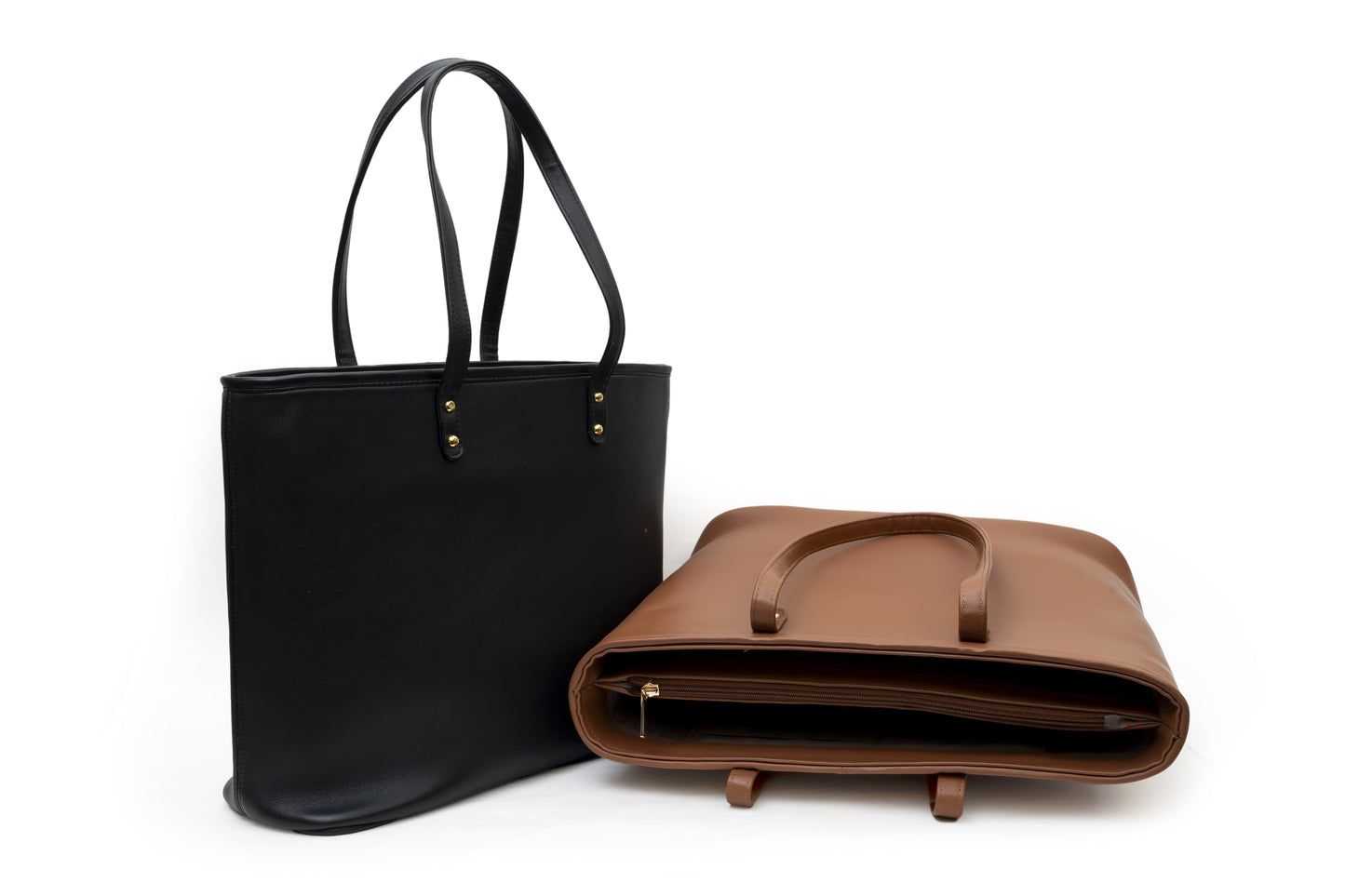 Elegance, Leather Tote.