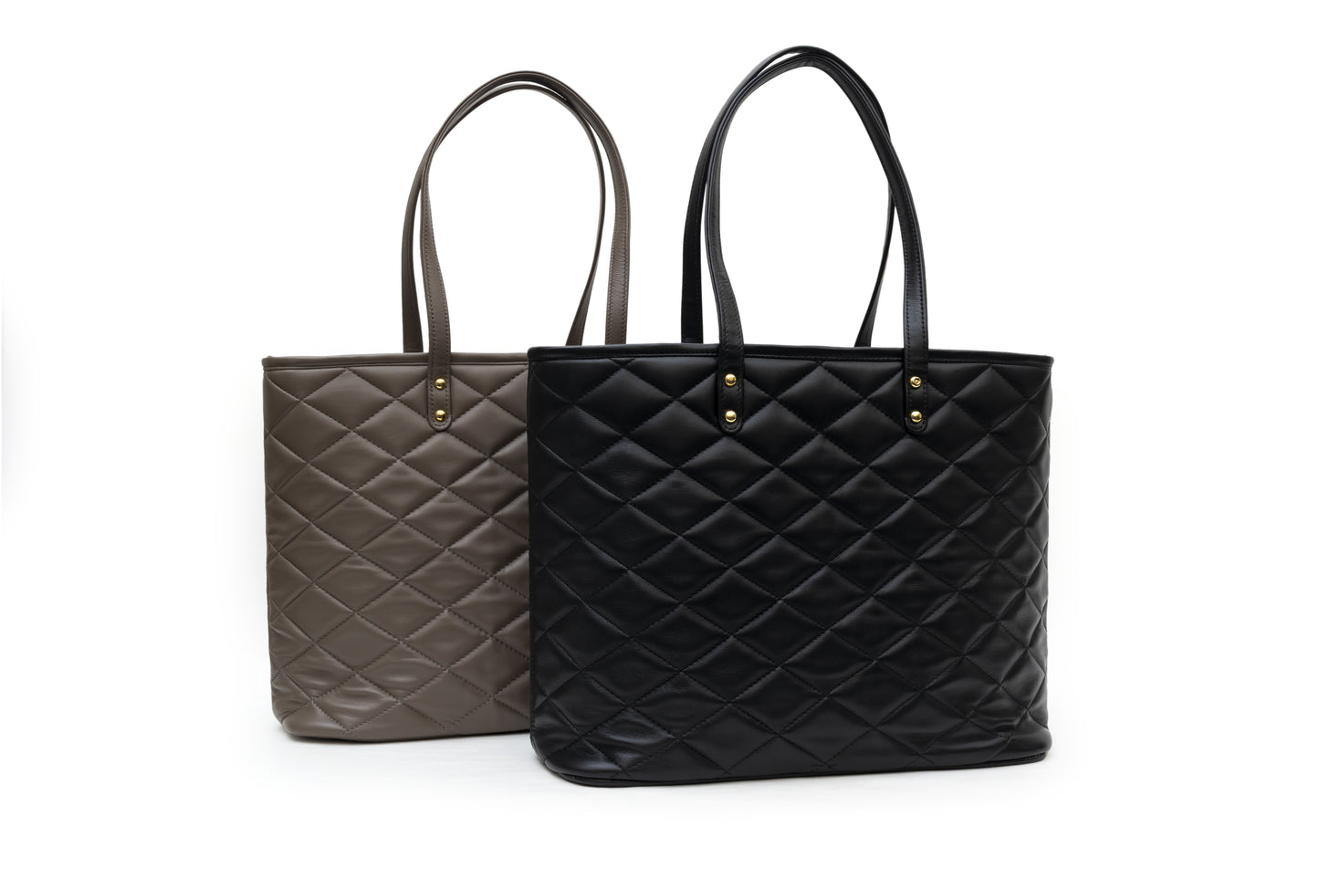 Everyday Elegance, Leather Tote Bag.