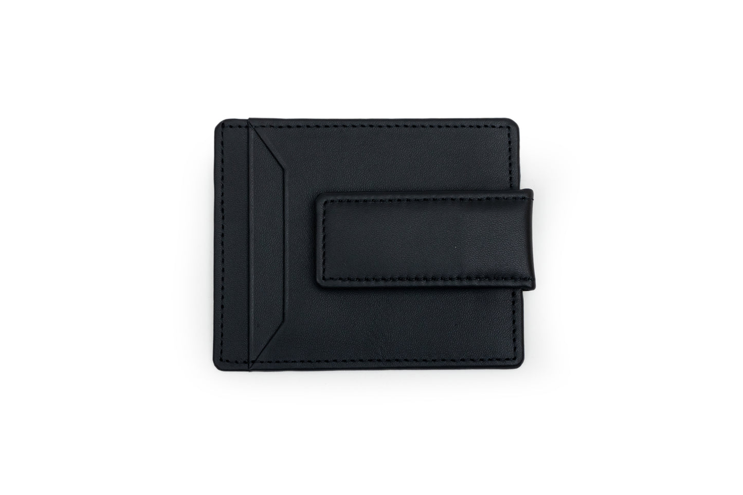 Aqua, the money clip card holder in softy leather.