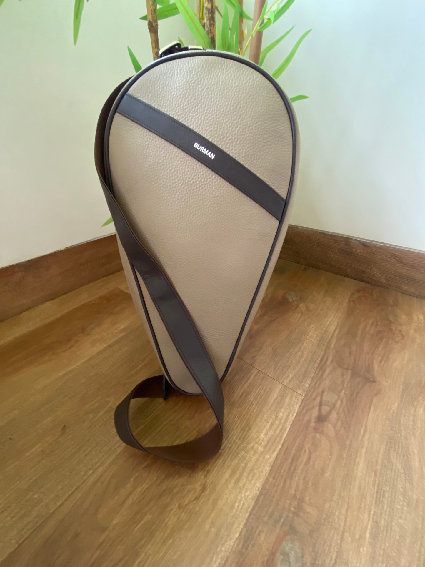 The Padel & Pickle Ball Cover in Genuine Leather.