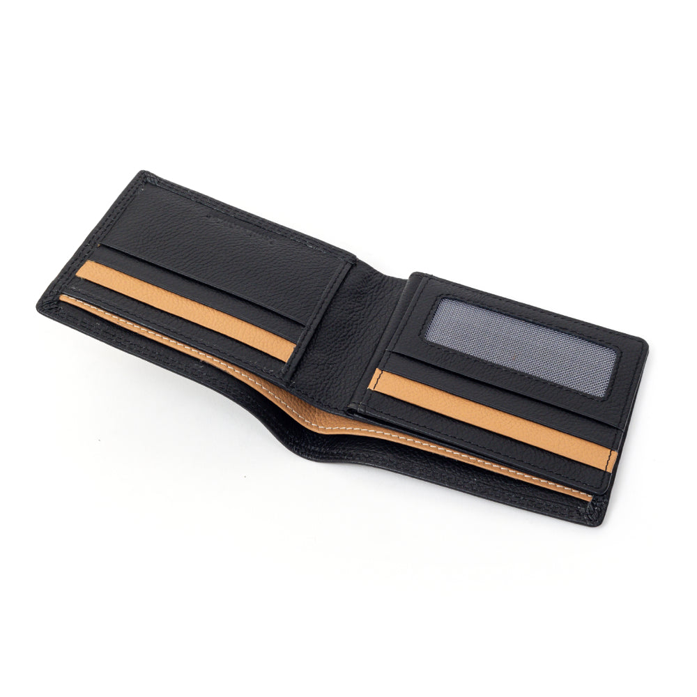 Exotic, Dual colour leather wallet.