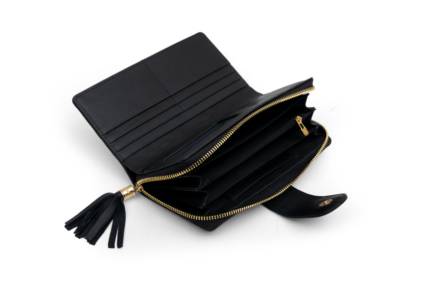 L & M Quilt, fashion leather ladies wallet.