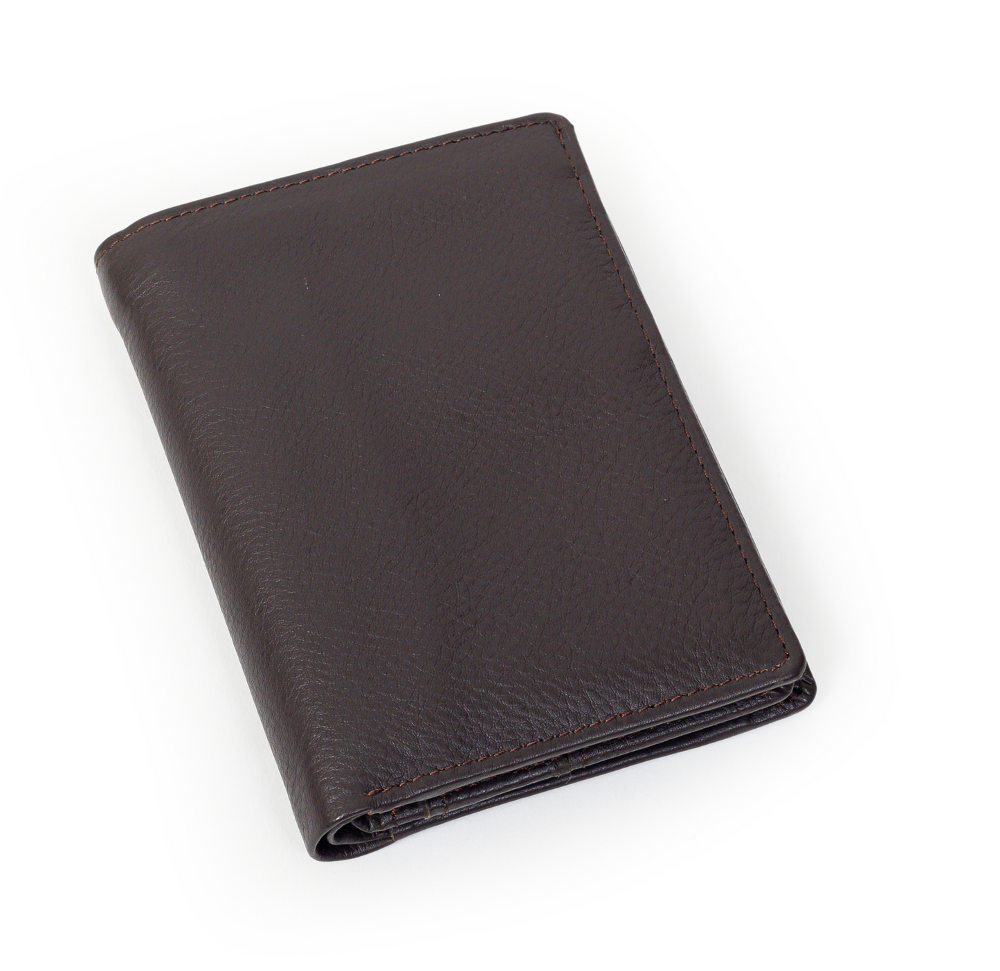 Hex, the brown multi-compartment wallet.
