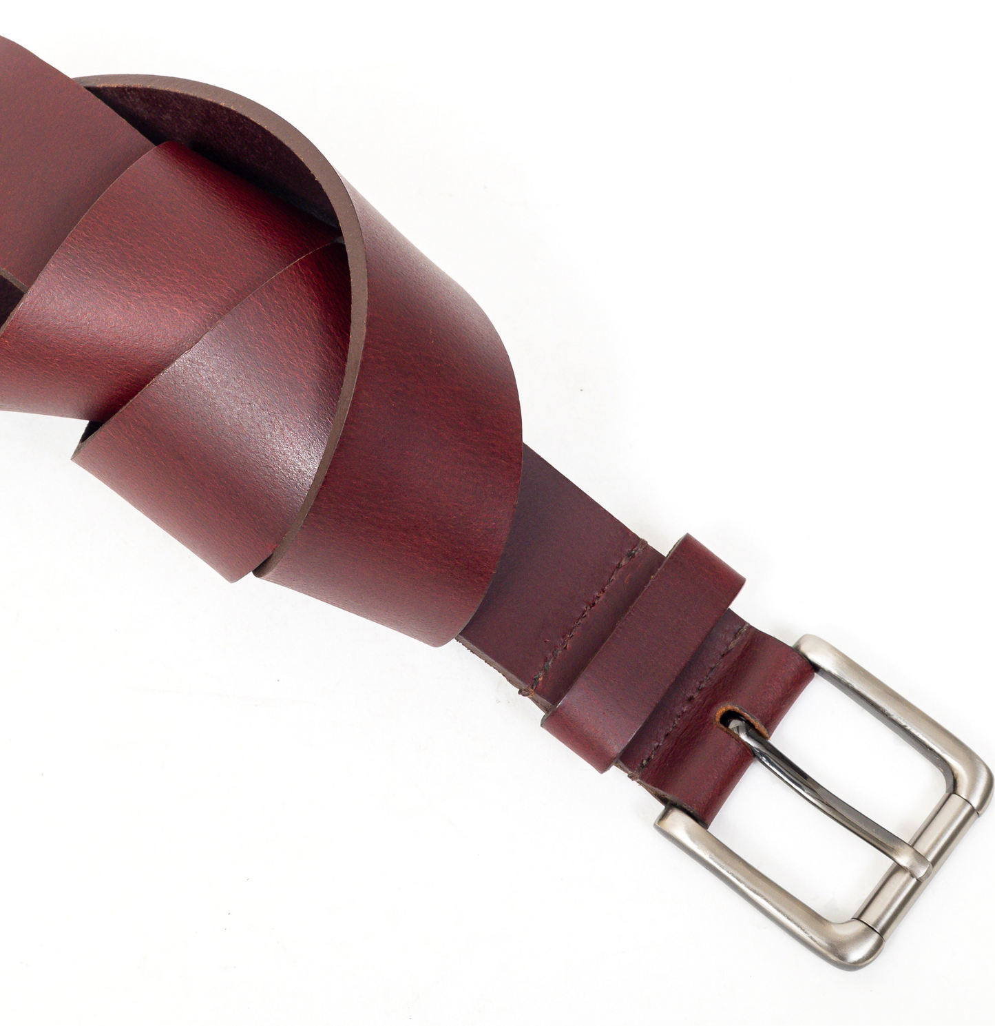 Paragon, The Burgundy Oil Pull Belt.