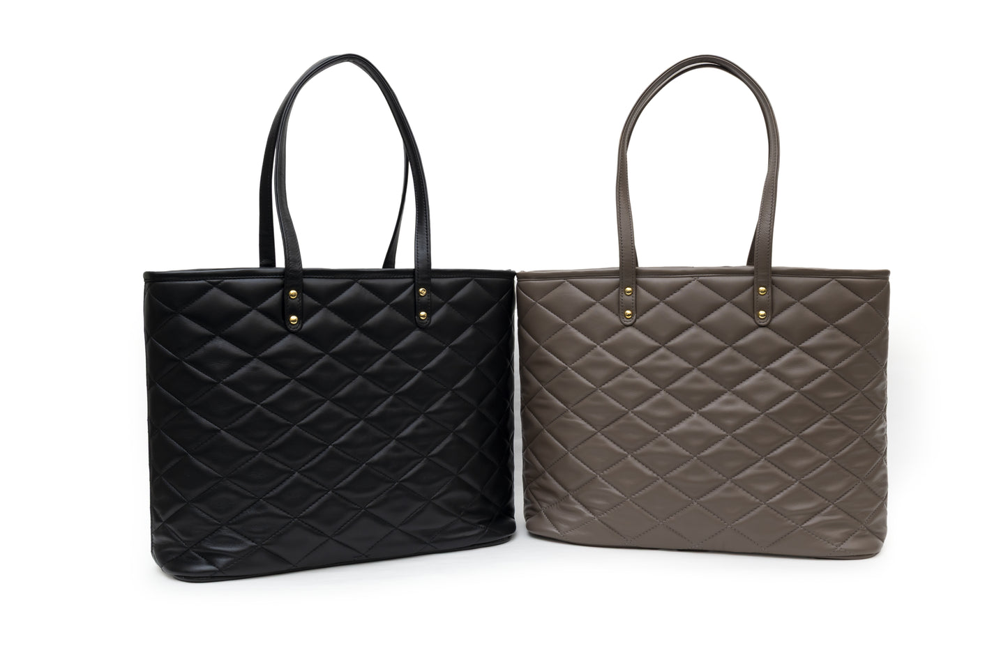 Everyday Elegance, Leather Tote Bag.