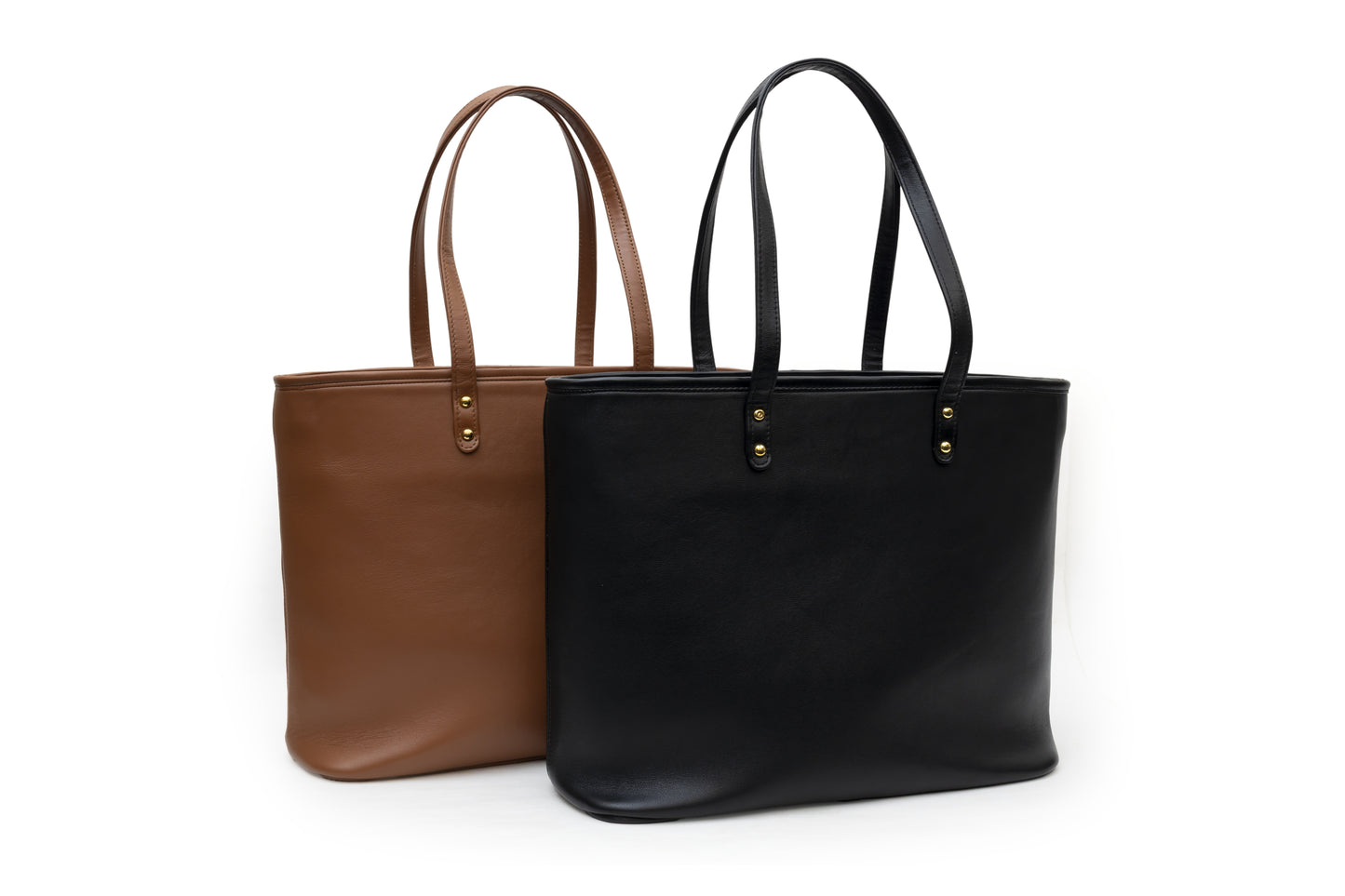Elegance, Leather Tote.