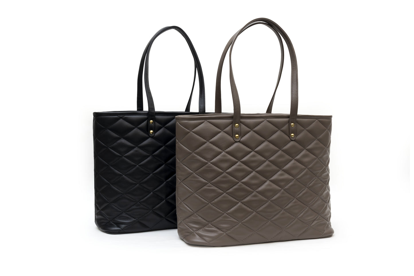 Everyday Elegance, Leather Tote Bag.