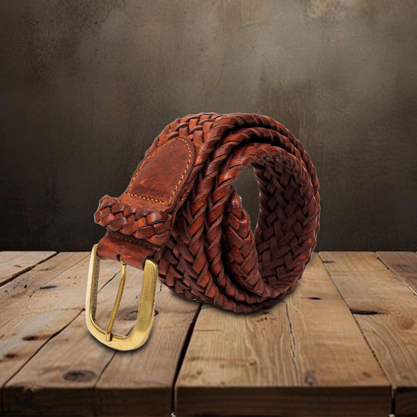 Serra, The Tan Hand Stitch Belt for the Stylish Man.