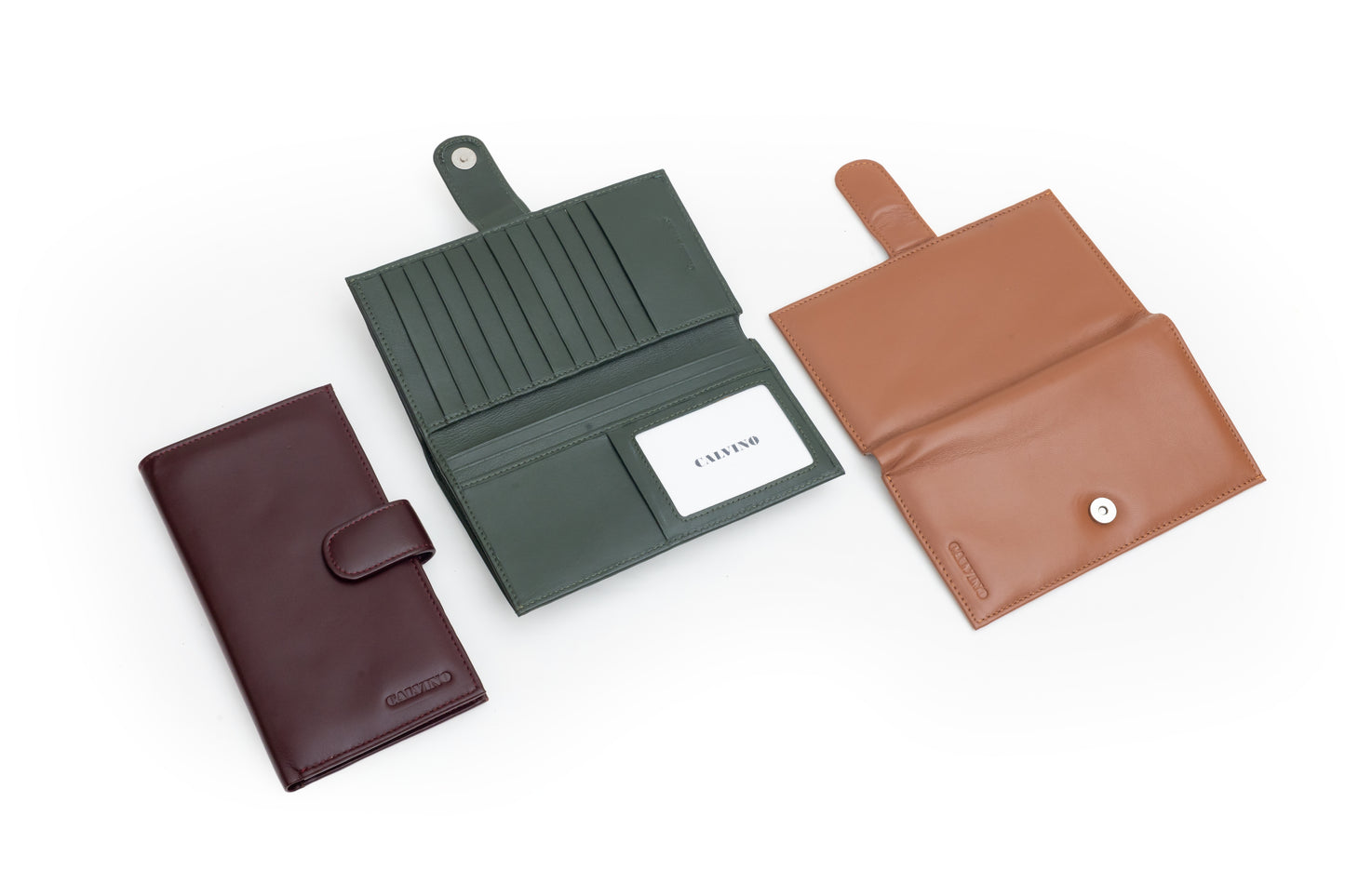Unisex Passport Leather Travel Wallet.