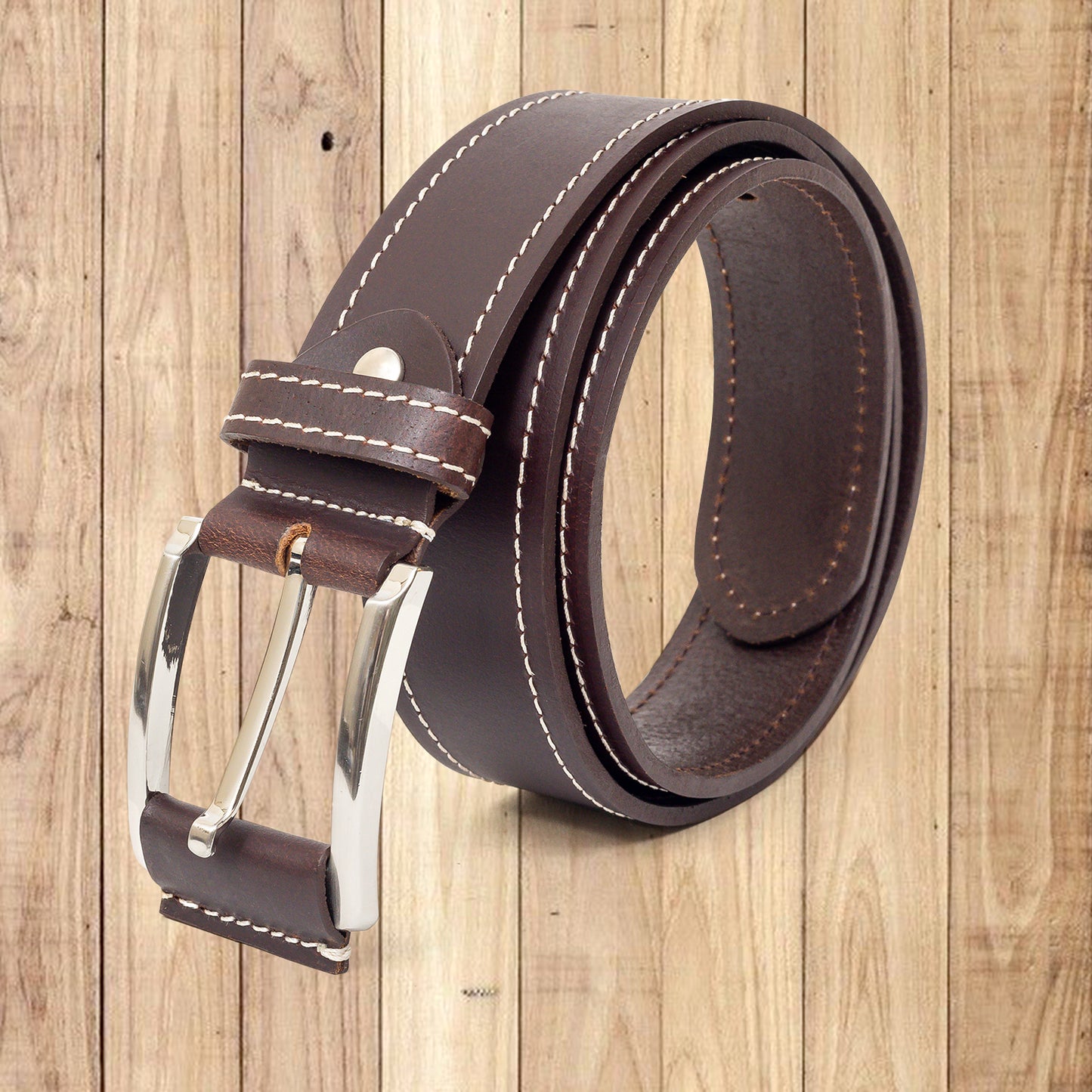 Orid, Brown Oil Pull Men’s Belt.