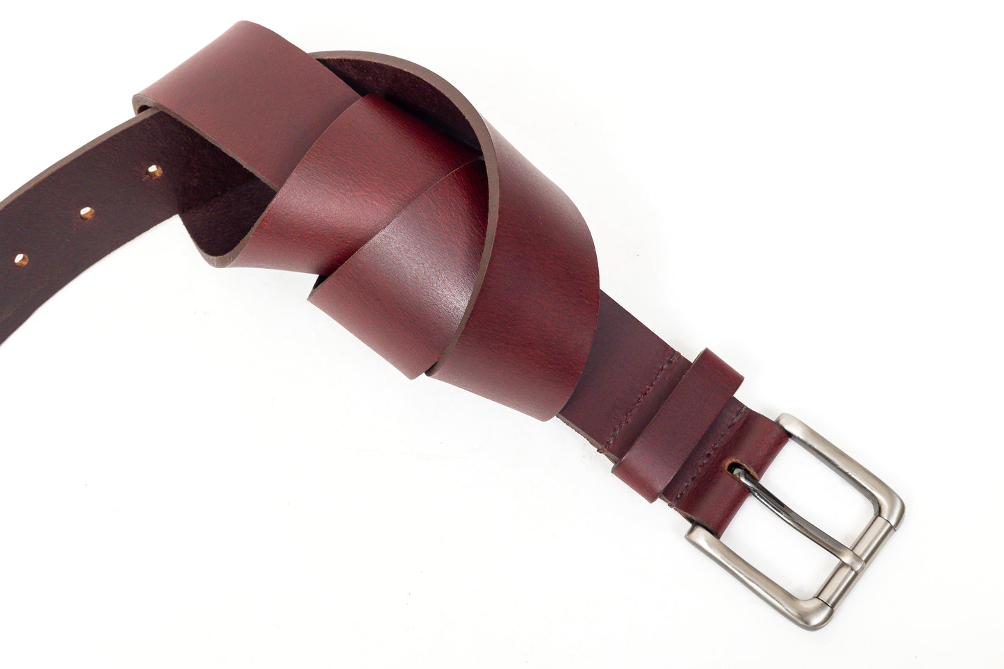 Paragon, The Burgundy Oil Pull Belt.