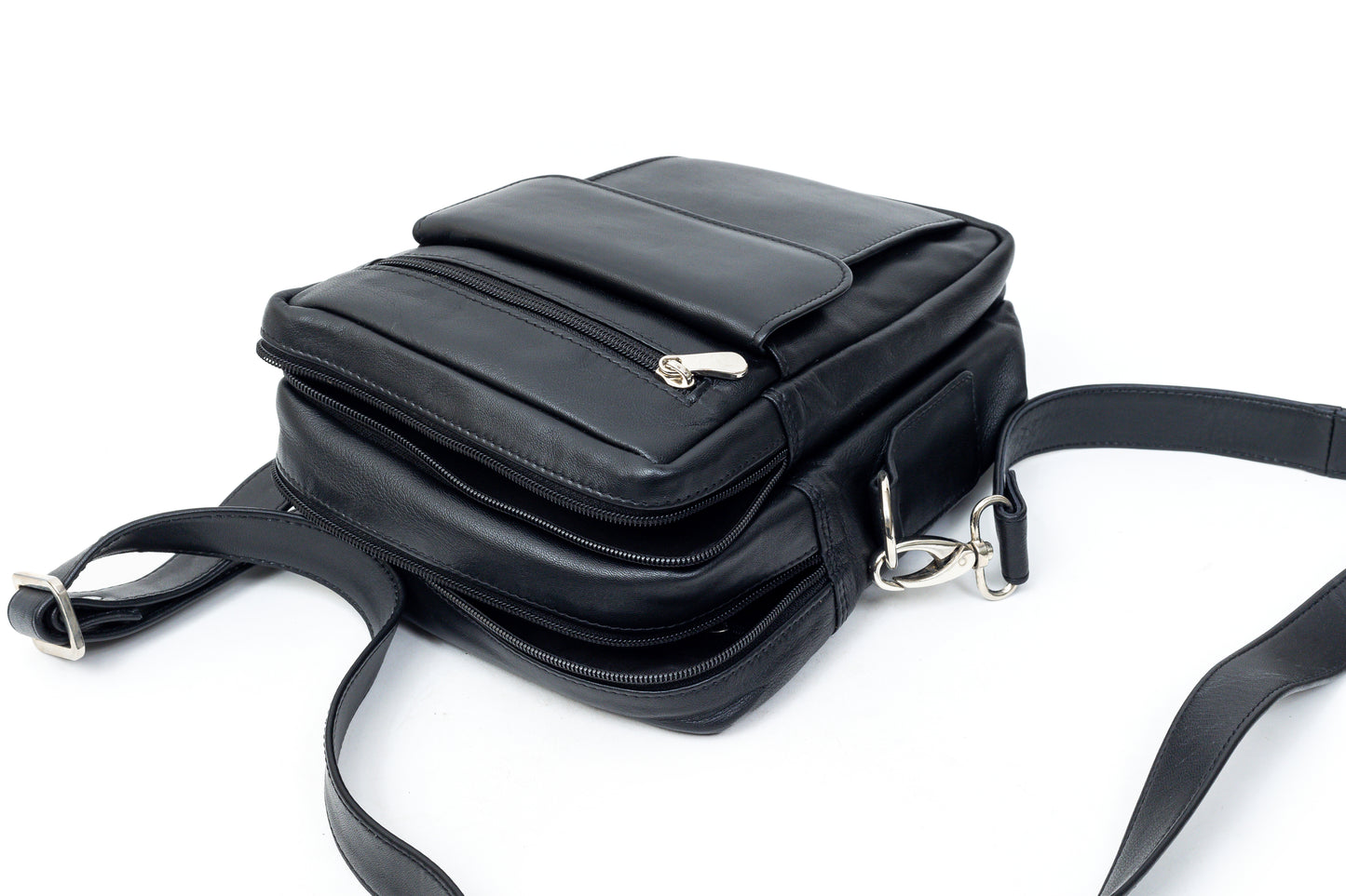 Den, the travel sling bag.