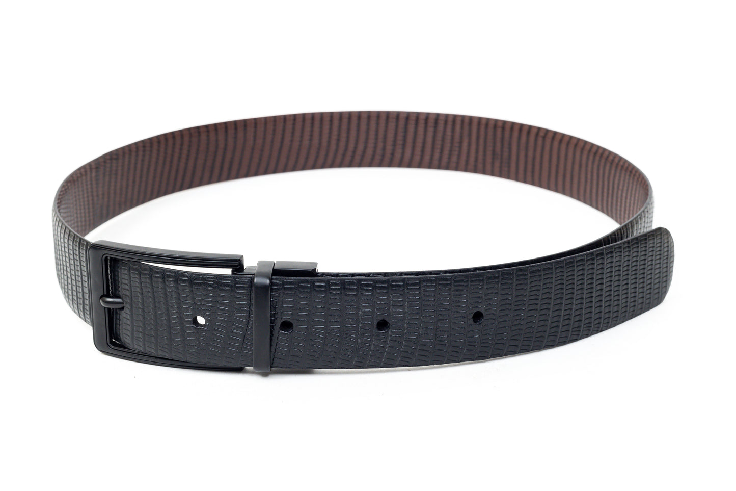 Odyssey, the black with brown reversible belt.