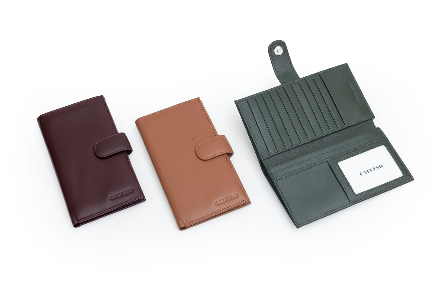 Unisex Passport Leather Travel Wallet.