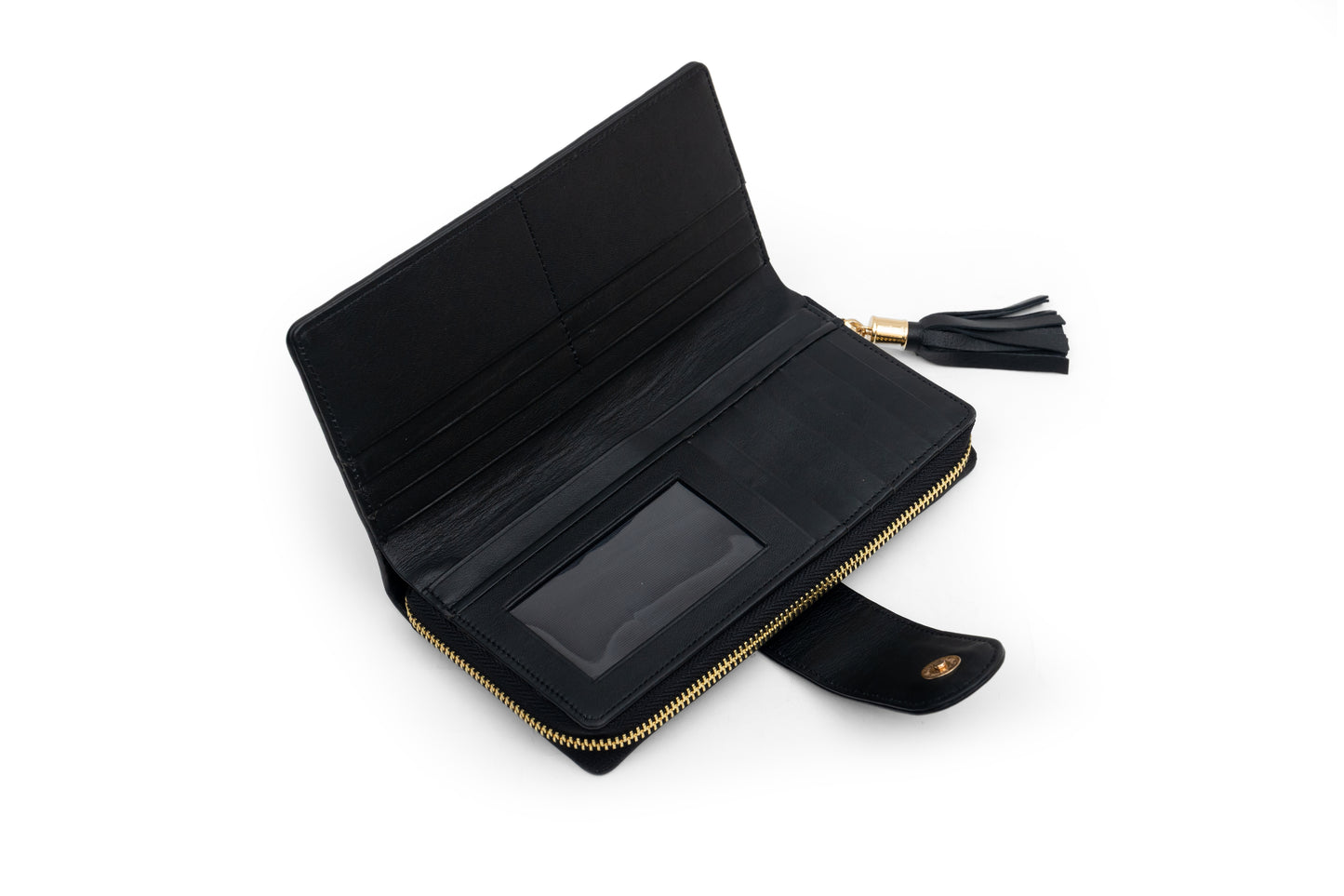 L & M Quilt, fashion leather ladies wallet.