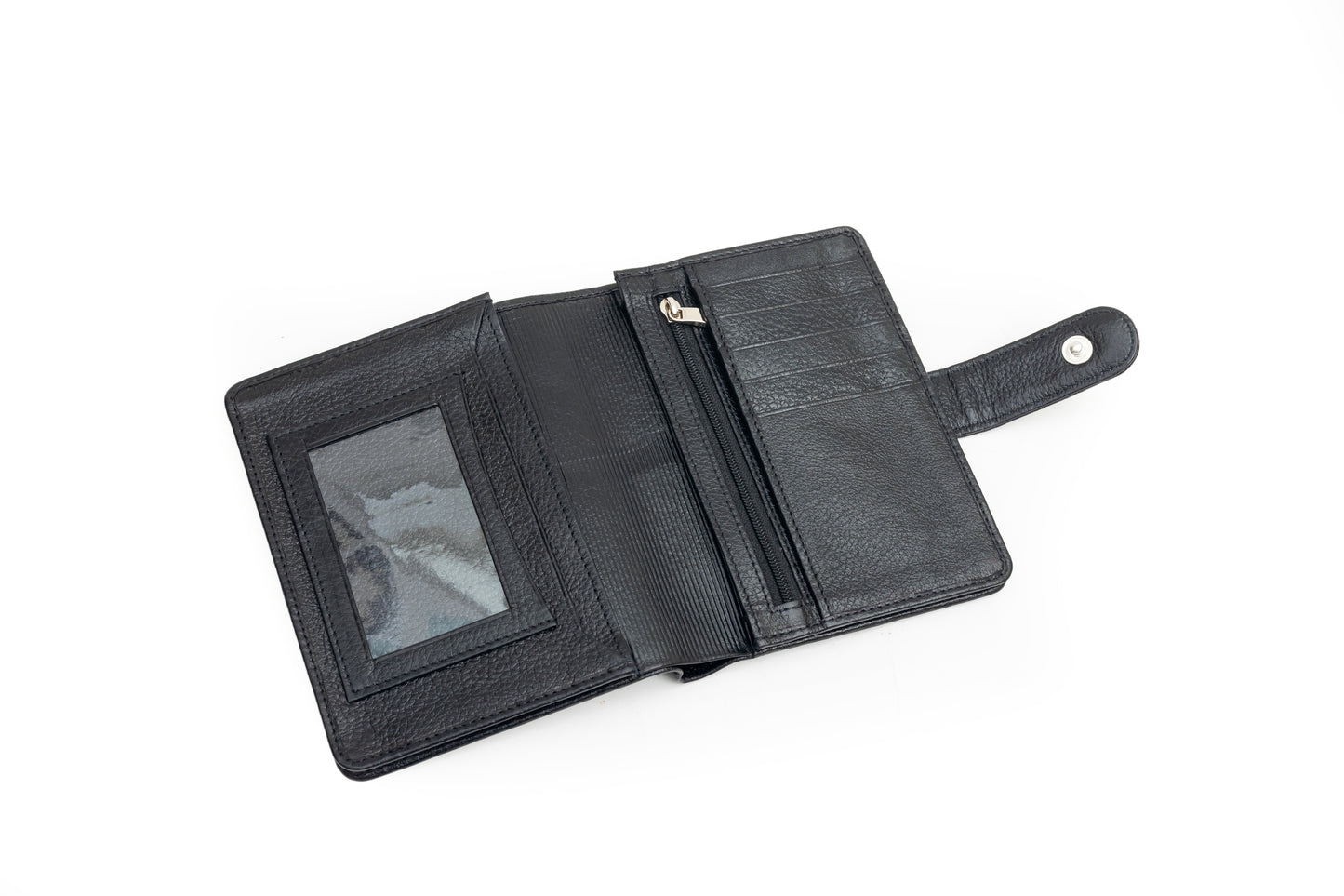 Unisex leather passport travel wallet for corporate gifting.