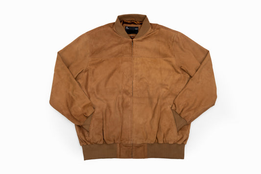 1001, Suede Bomber Jacket for Men.