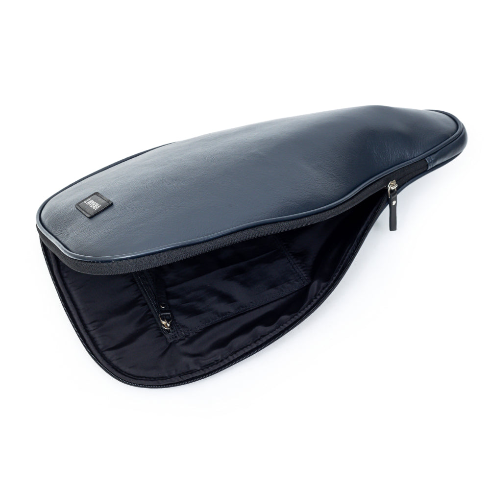 The Unisex leather Pickle Racket Protective Case by L&M.