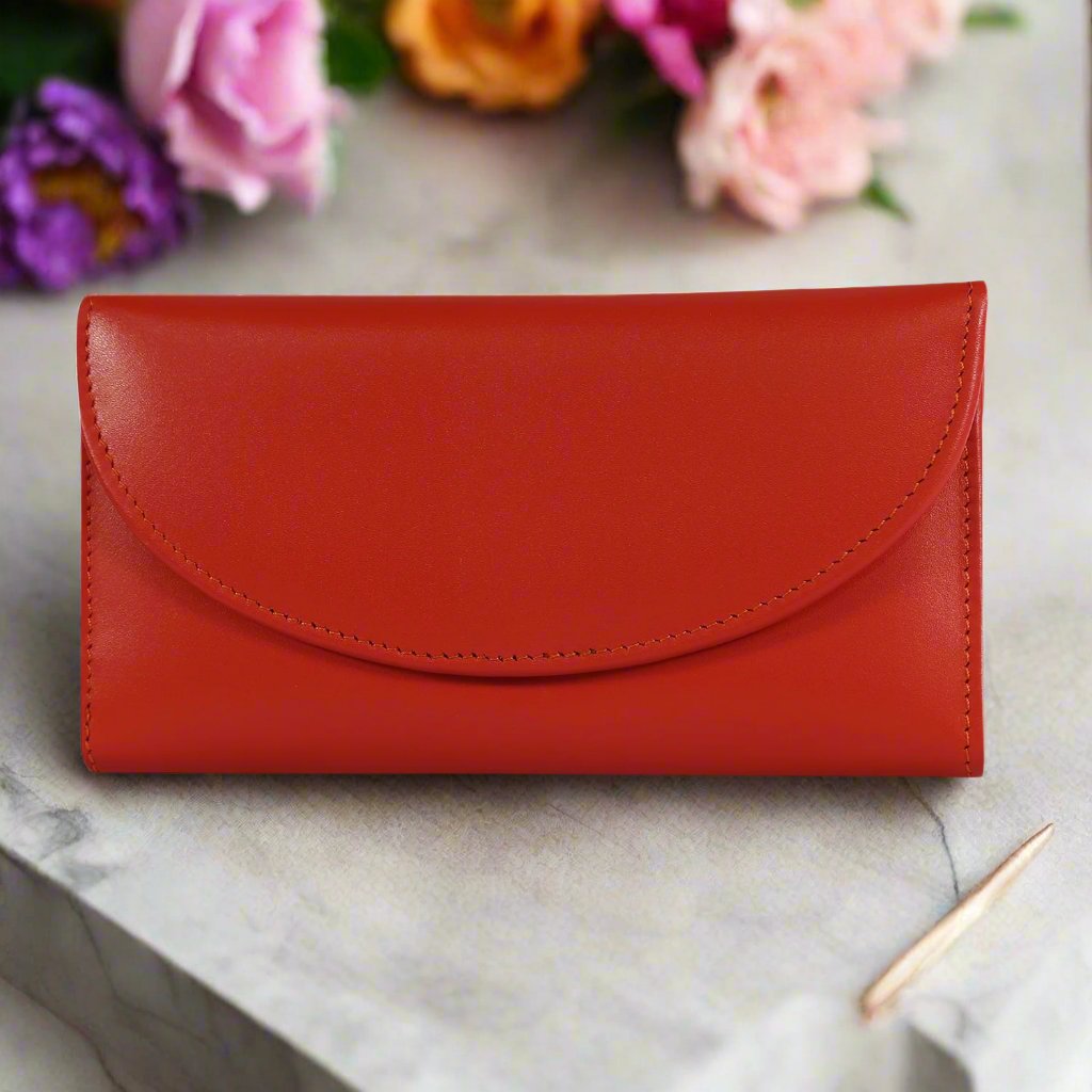 The Rosso Red ladies Wallet