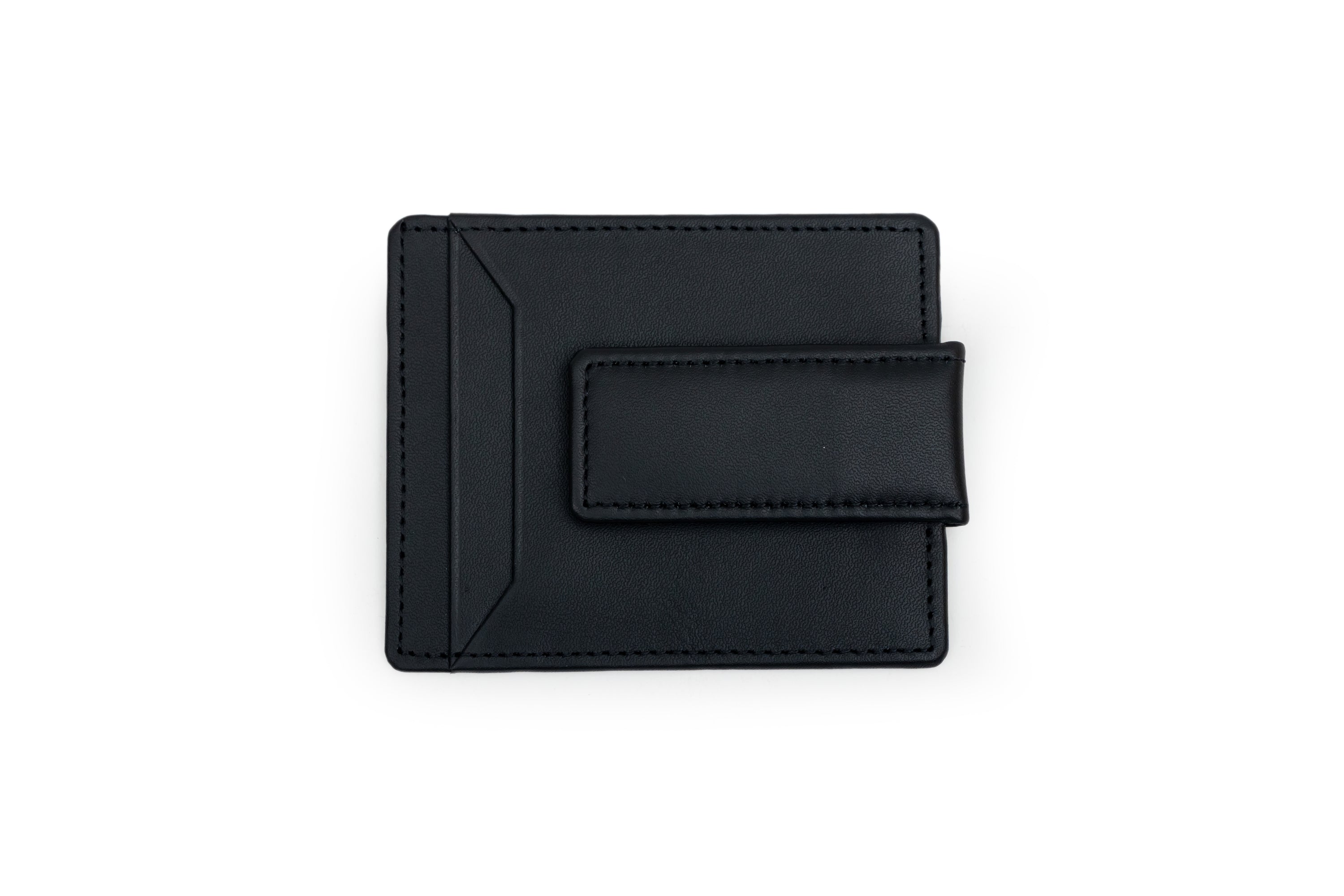 Aqua, the money clip card holder in softy leather.