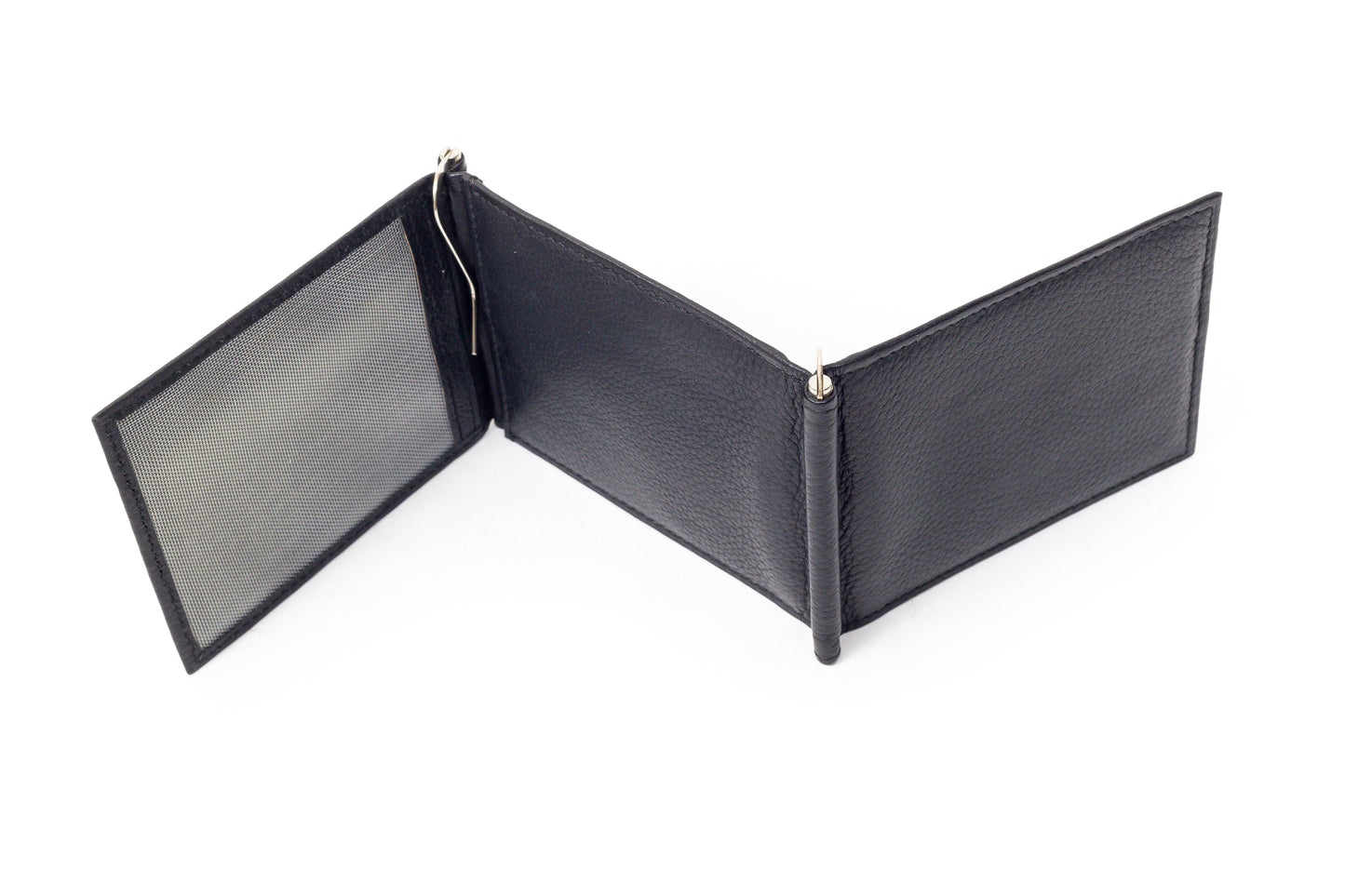 Unisex double money clip card holder for corporate gifting.