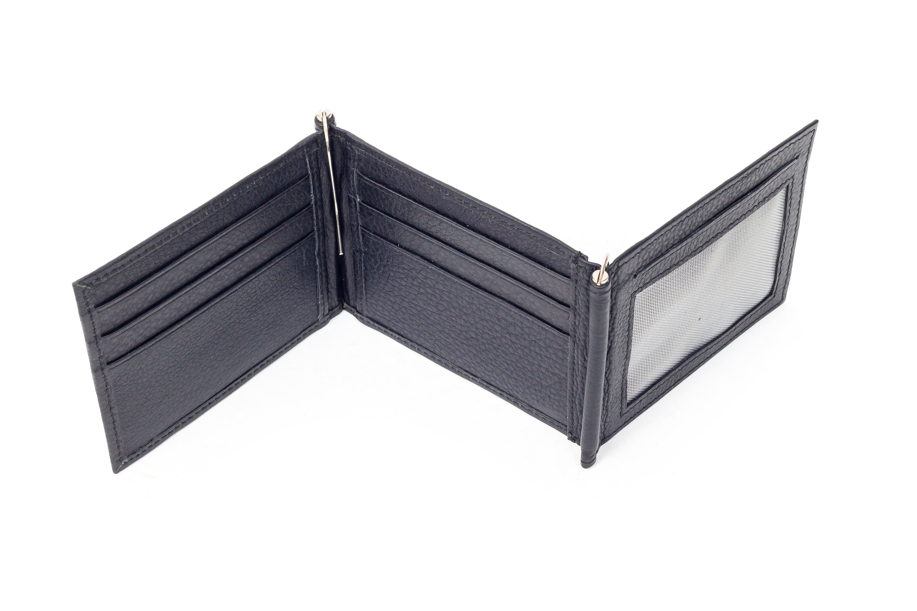 Unisex double money clip card holder for corporate gifting.