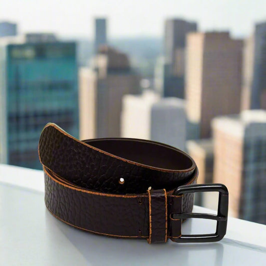 Verde ,The Brown Belt for Men by L&M.