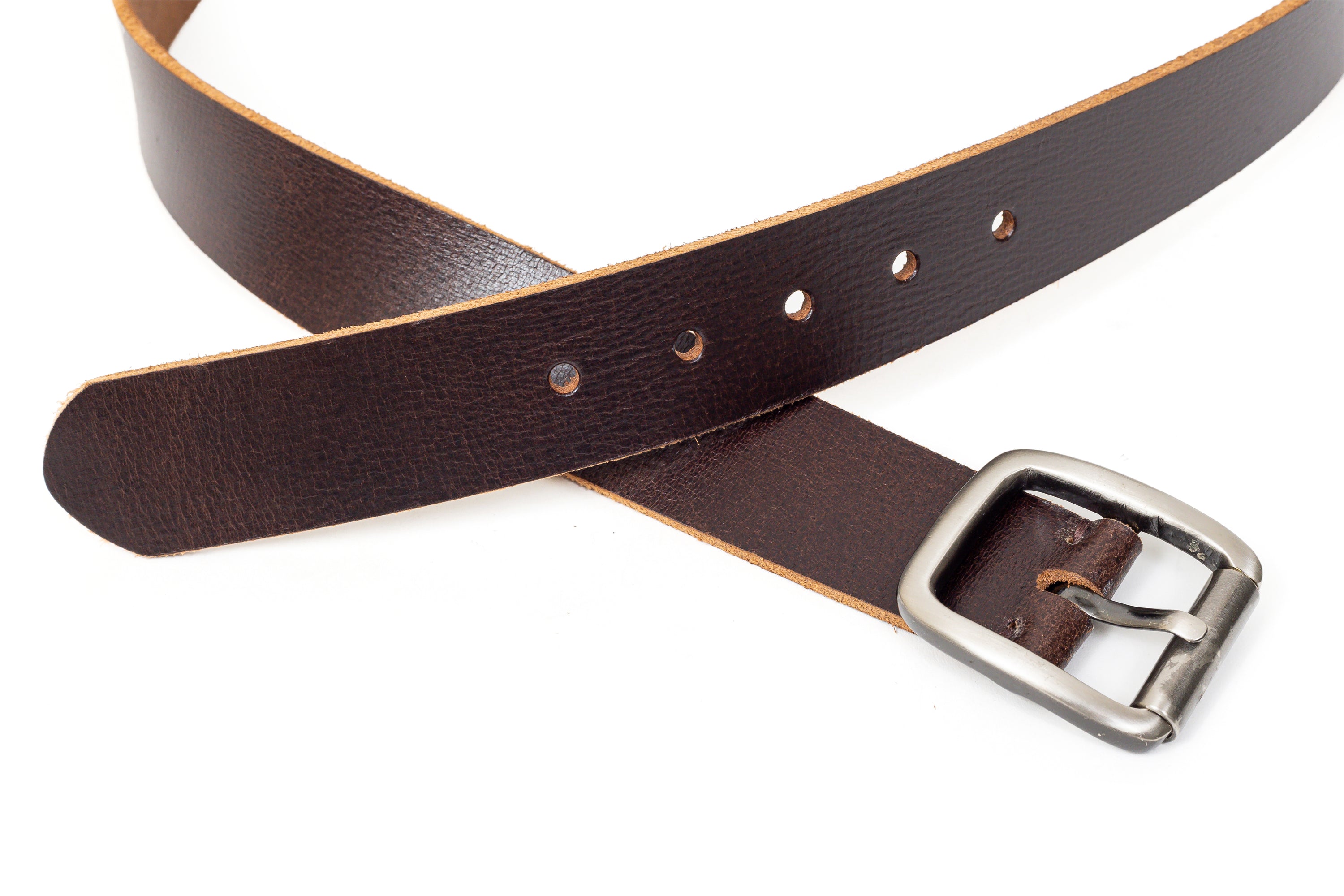 Ridge, The Brown single side fashion belt for men