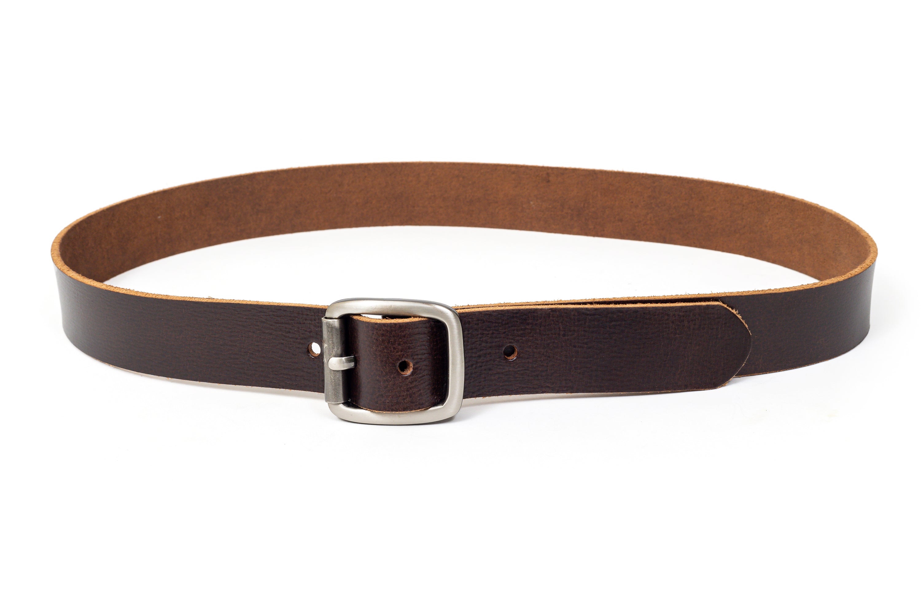 Ridge, The Brown single side fashion belt for men