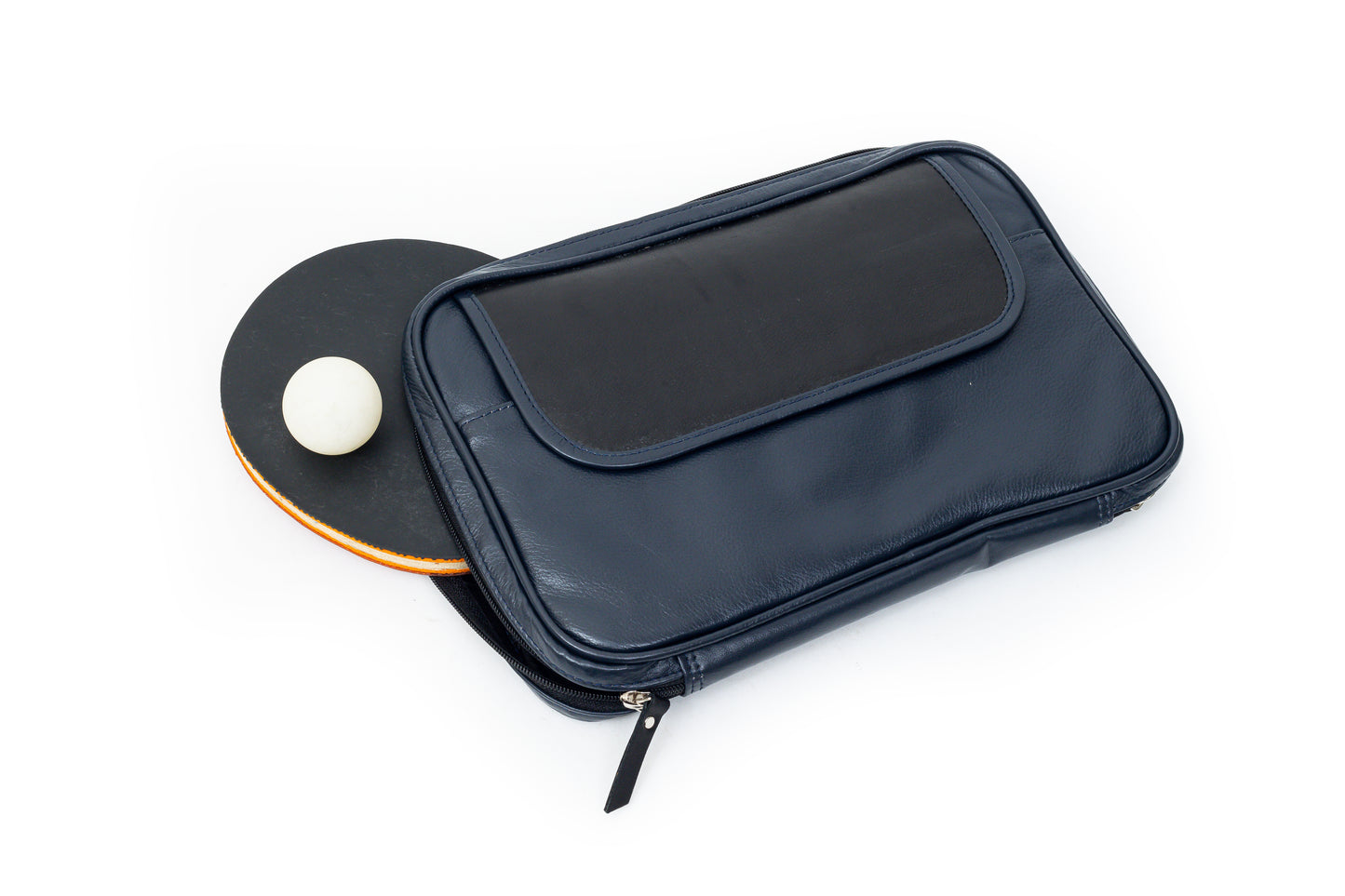 The Unisex Leather Table Tennis Racket Cover.