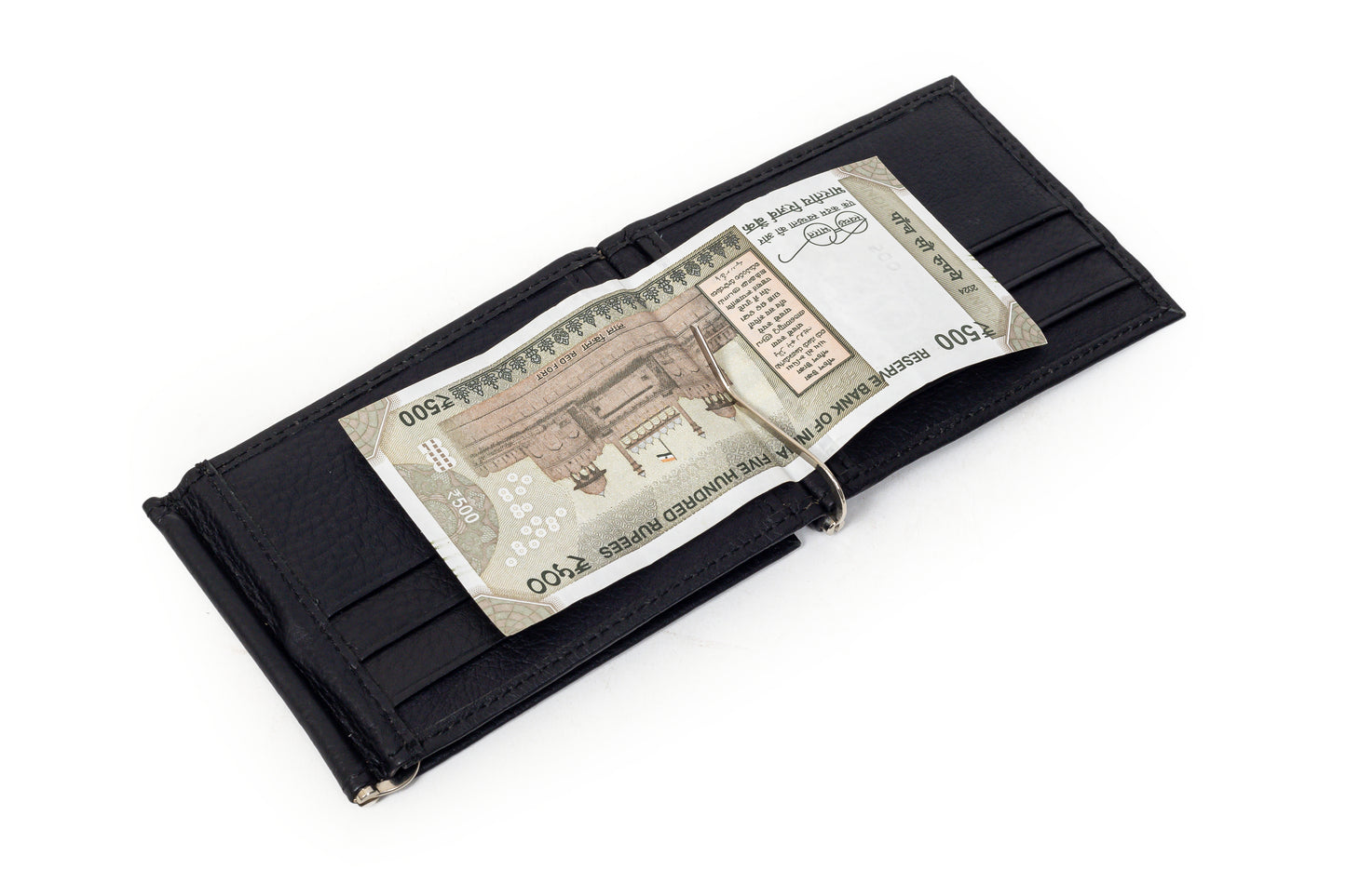 Unisex double money clip card holder for corporate gifting.