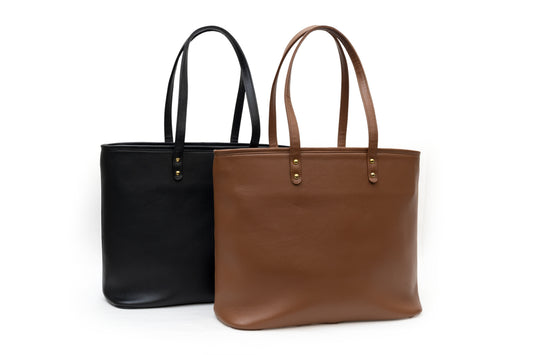 Elegance, Leather Tote.