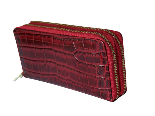 Yuma, the double zip wallet.