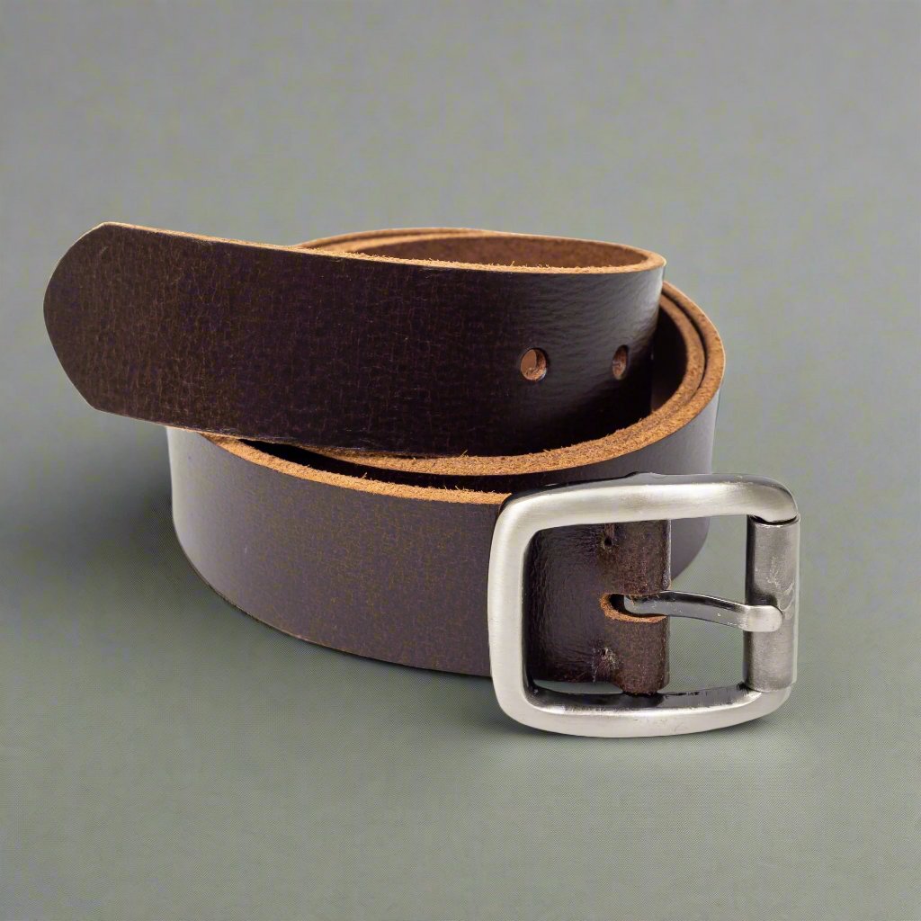 Ridge, The Brown single side fashion belt for men