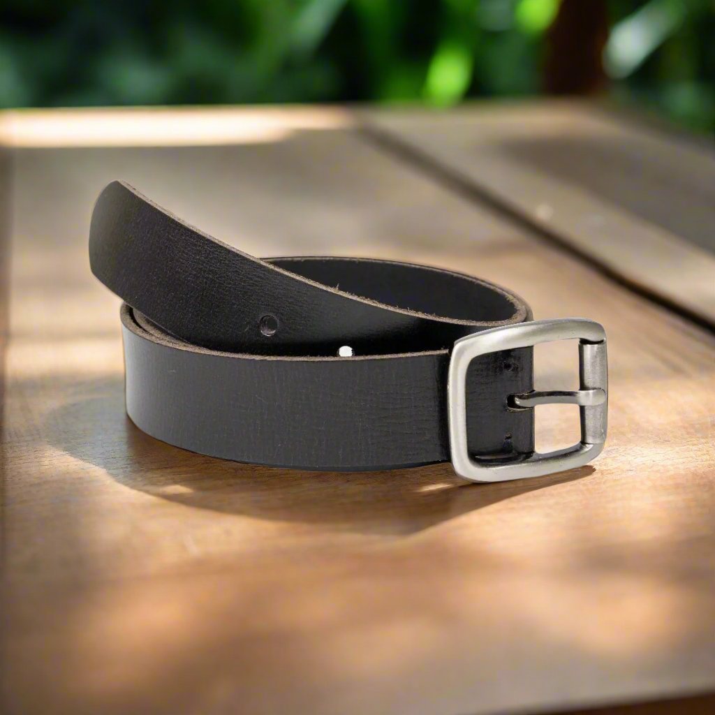 Pulse, The Black Volco Belt for Men.