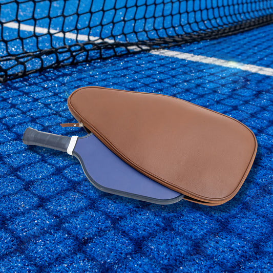 The Unisex Leather Pickle Racket Protective case by L & M